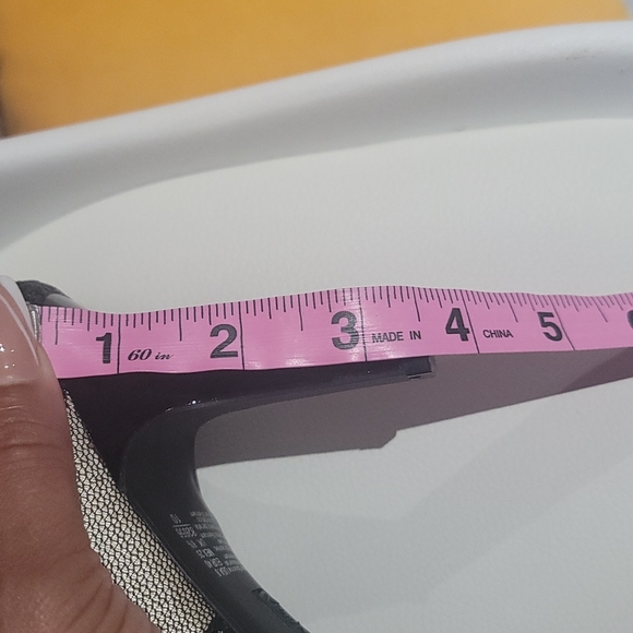 Black Lace High Heels size 8. 3.5" heel - Picture 8 of 8